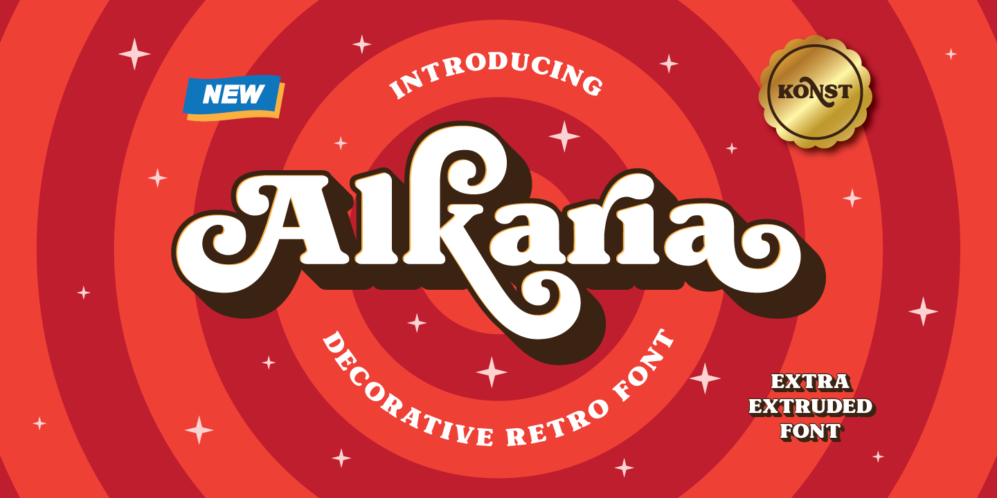 Alkaria Font preview